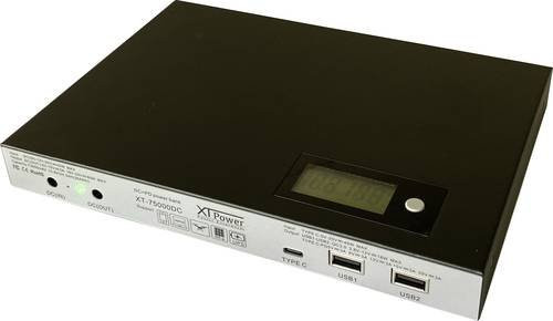 Jauch Quartz XT-75000 DC PA Powerbank 73500 mAh mit Quick Charge 3.0 und USB PD in Schwarz - Bild 1