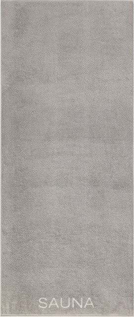 Cawo Saunatuch PURE aus Baumwolle in Grau oder Braun, Oeko-Tex Standard 100, B/H: 80 x 200 cm - Bild 1