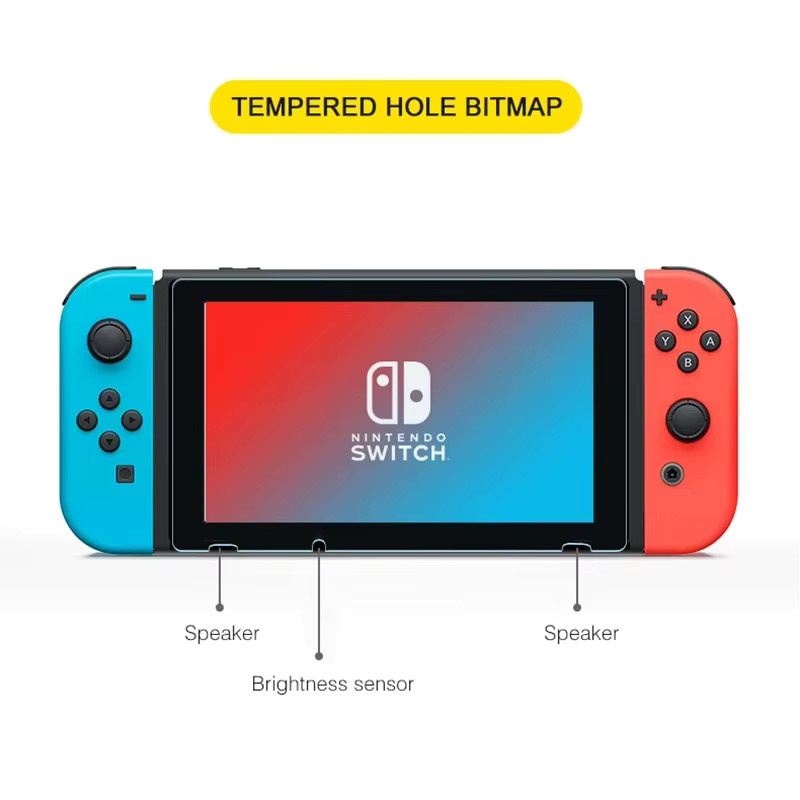 Schutzglas für Nintendo Switch, OLED und Lite, gehärtetes Display-Schutzglas, transparent - Bild 6