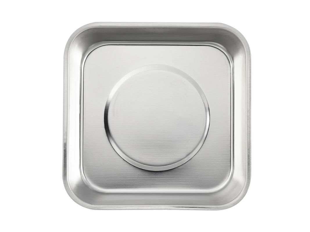 Parkside Magnetschale Set 2-teilig aus Edelstahl und Kunststoff in Silber, B/T/H: 15 x 15 x 1 cm - Bild 3