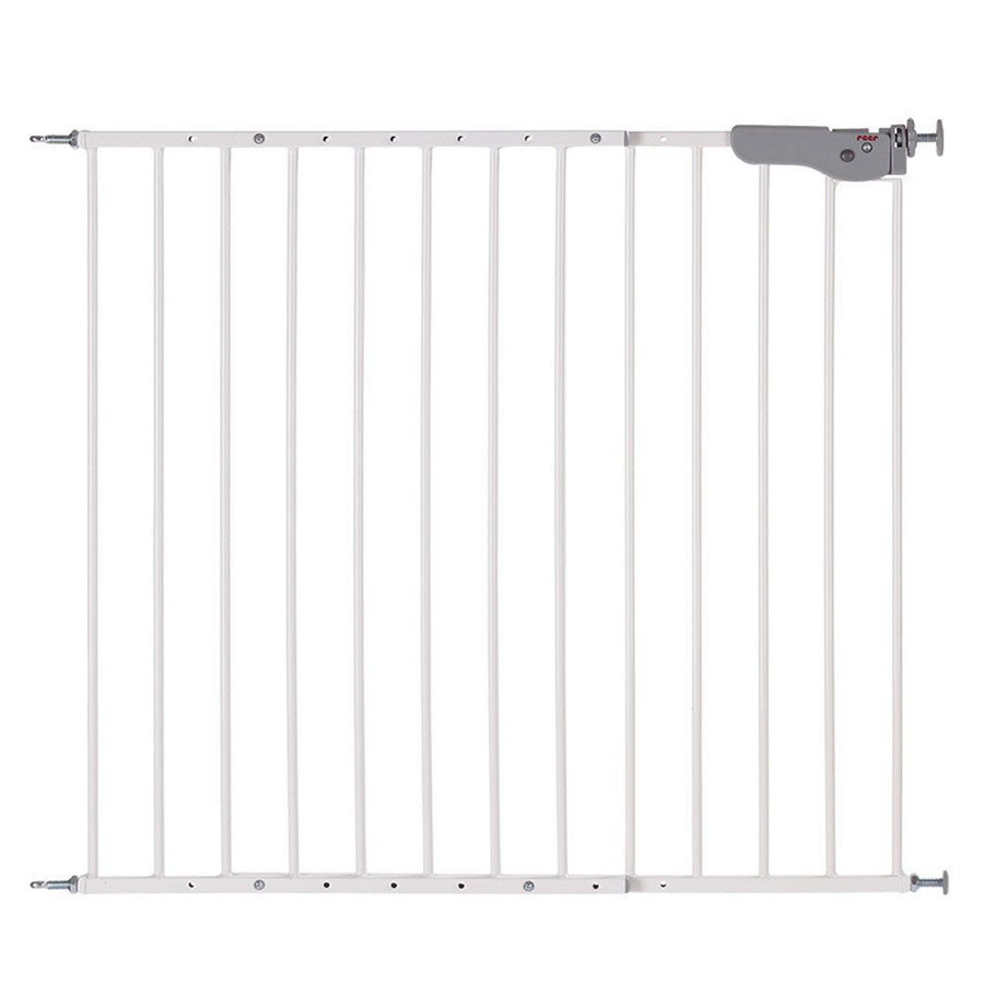 Reer Treppenschutzgitter S-Gate Active Lock zum Schrauben, Farbe: Weiß, Breite: 76 cm bis 110 cm - Bild 1