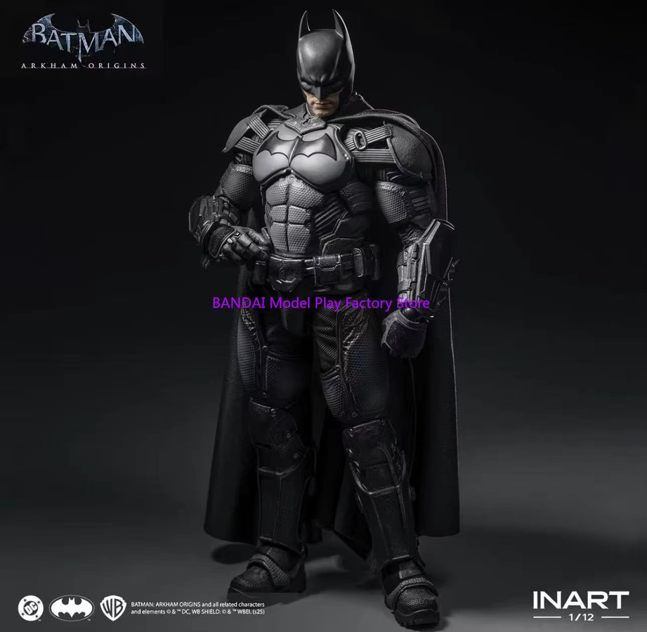 INART Batman: Arkham Origins Batman Catwoman Actionfigur, 1/12, Standard Edition - Bild 2