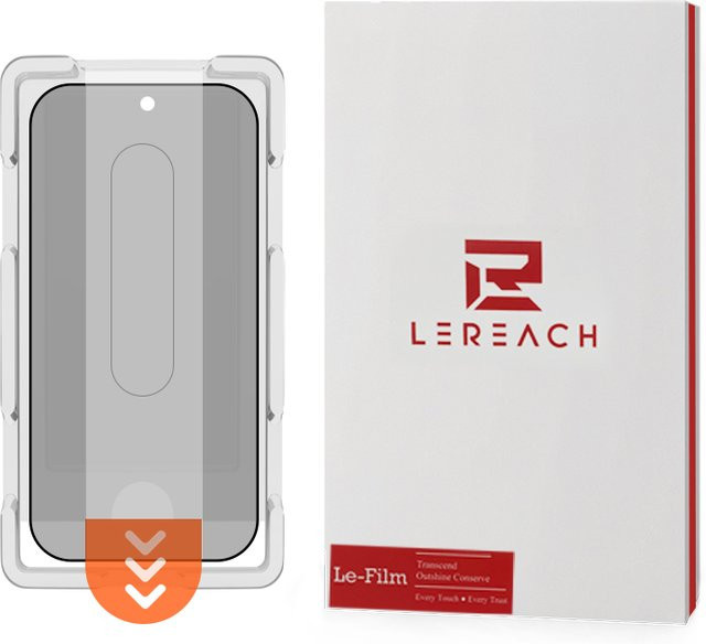 LeReach CF Privacy Panzerglas Anti-Spy Displayschutzfolie für Oppo Find X9 Pro und Oppo Find X9 Ultra in Transparent - Bild 1
