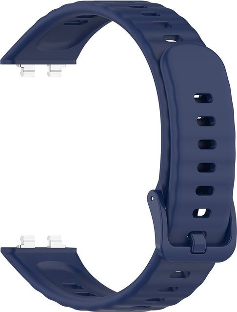 Techsuit Uhrenarmband Silikon, Marineblau, Unisex - Bild 1