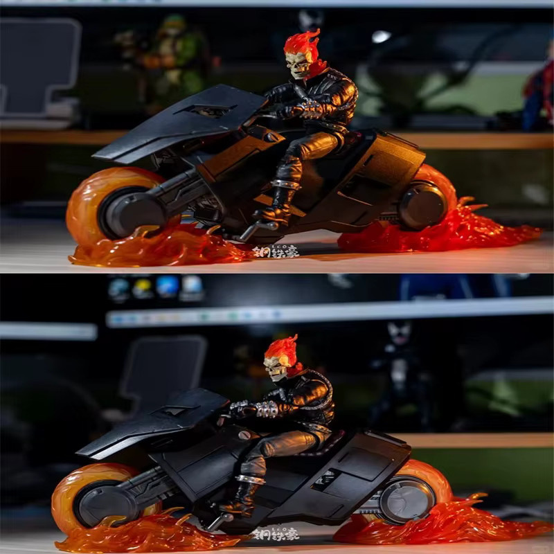 Hot Toys Marvel Legends 85th Anniversary Ghost Rider, Actionfigur, 6" Anime Figur, ab 4 Jahren - Bild 2