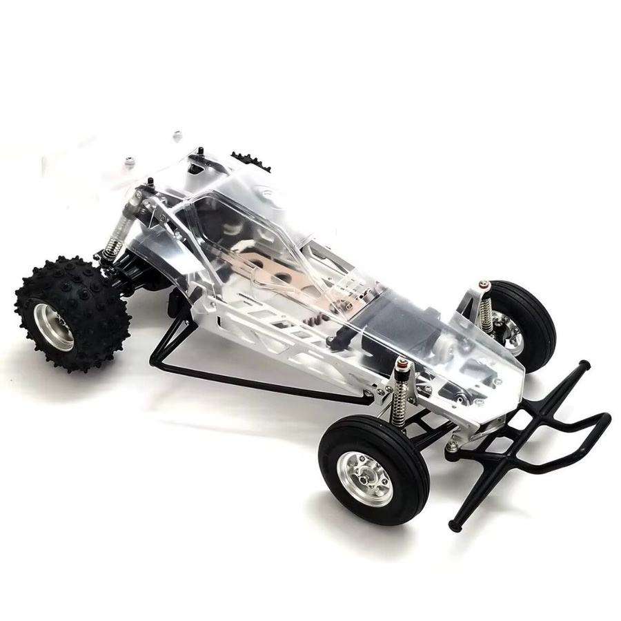 Tamiya RC Custom Aluminium Chassis Kit, Zubehör, Metall, Schwarz - Bild 2