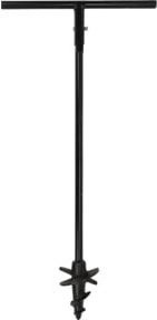 floraworld Handbohrer mit Quergriff in Schwarz, Durchmesser: 12,5 cm, Länge: 100 cm - Bild 1