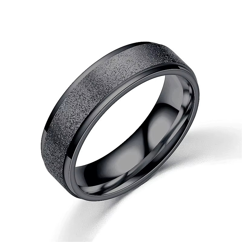 DAIPAN Ring Edelstahl, matt, Damen und Herren - Bild 2