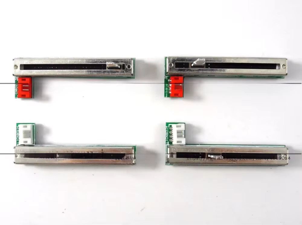 4er-Set Original Kanal-Fader CH1 CH2 CH3 CH4 für Pioneer DJM-700 DJM-800 DJM-2000 DWX2930 DWX2931 DWX2932 DWX2933 in Multicolour - Bild 1