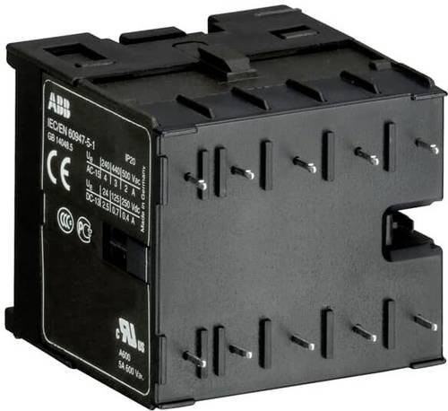 ABB K6-31Z-P-84 Schalter mit 3 Schließern und 1 Schließer, Schwarz, 110V 3A - Bild 1