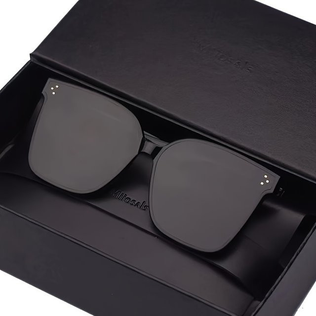 BMAD Sonnenbrille, quadratisch, Vollrand, Kunststoff, schwarz, Unisex - Bild 1