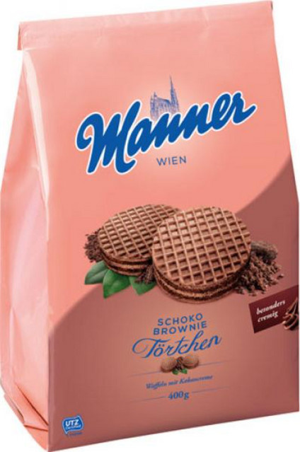 Manner Törtchen Schoko Brownie 400 g - Bild 1