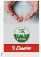 Esselte Prospekthüllen Standard Plus DIN A4, transparent, 100 Stück - Bild 1