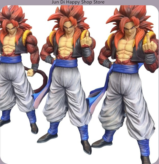 Bandai Dragon Ball Super Saiyajin 4 Gogeta Standing Pose, Anime-Figur Modellstatue, 32 cm - Bild 1