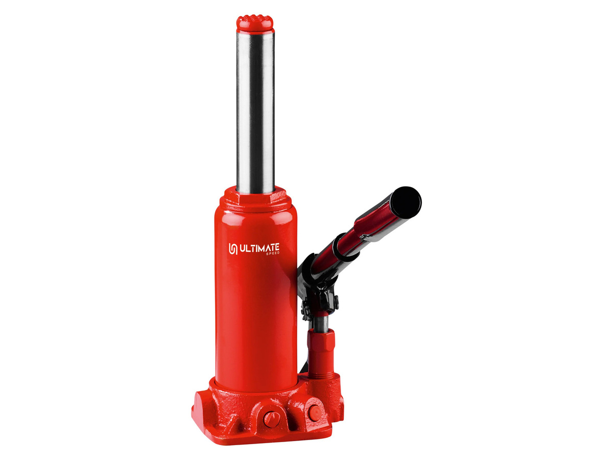 ULTIMATE SPEED Hydraulik-Stempelwagenheber aus Stahl in Rot - Bild 4