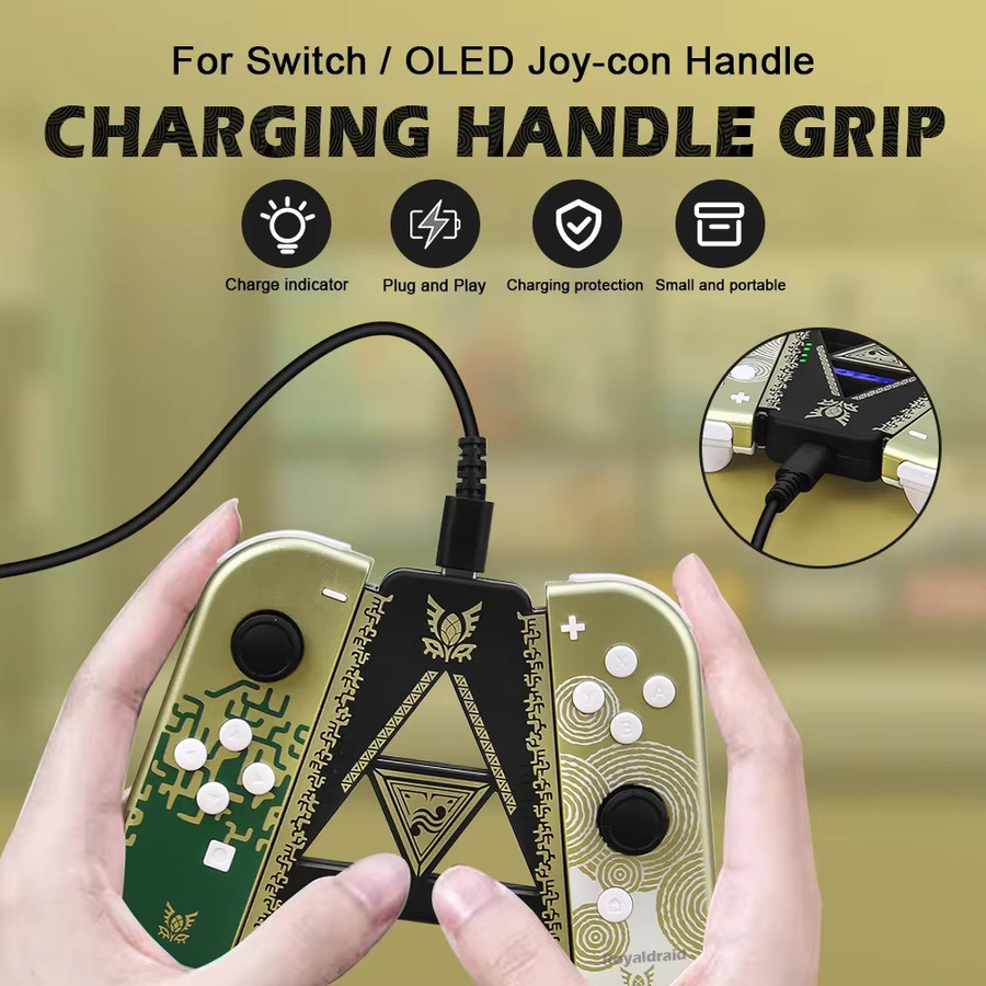Hayoumon Limited Edition A Shape Joypad-Halterung für Nintendo Switch und OLED in Weiß - Bild 3