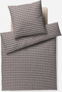 Bettwäsche JOOP! MESH aus Baumwolle in Stone, Flanell, modern und atmungsaktiv - Bild 1