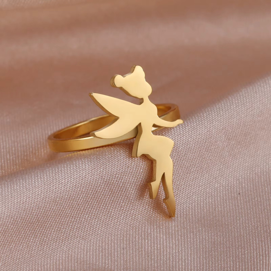 Cazador Ring Edelstahl, Gold, Damen - Bild 2