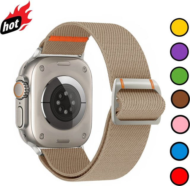 RWBANDS Uhrenarmband Nylon, Weiß, Unisex - Bild 1