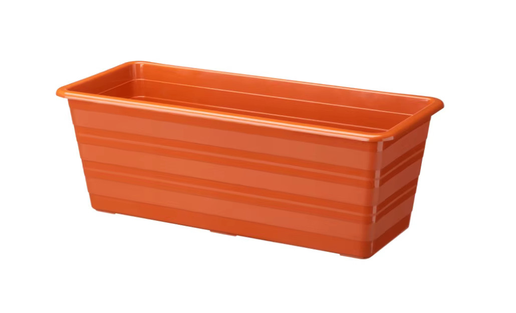 Balkonkasten Draco in Terrakotta, Breite: 40 cm - Bild 2