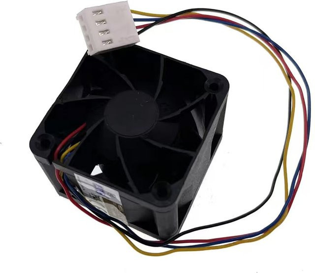 5er-Pack AVC 4028 Kühlventilator DBTB0428B2G in Schwarz, 12V 1A, Hochgeschwindigkeits-Rotationslüfter mit Doppelkugellager und 4-Draht PWM, B/T/H: 40 x 40 x 28 mm - Bild 1