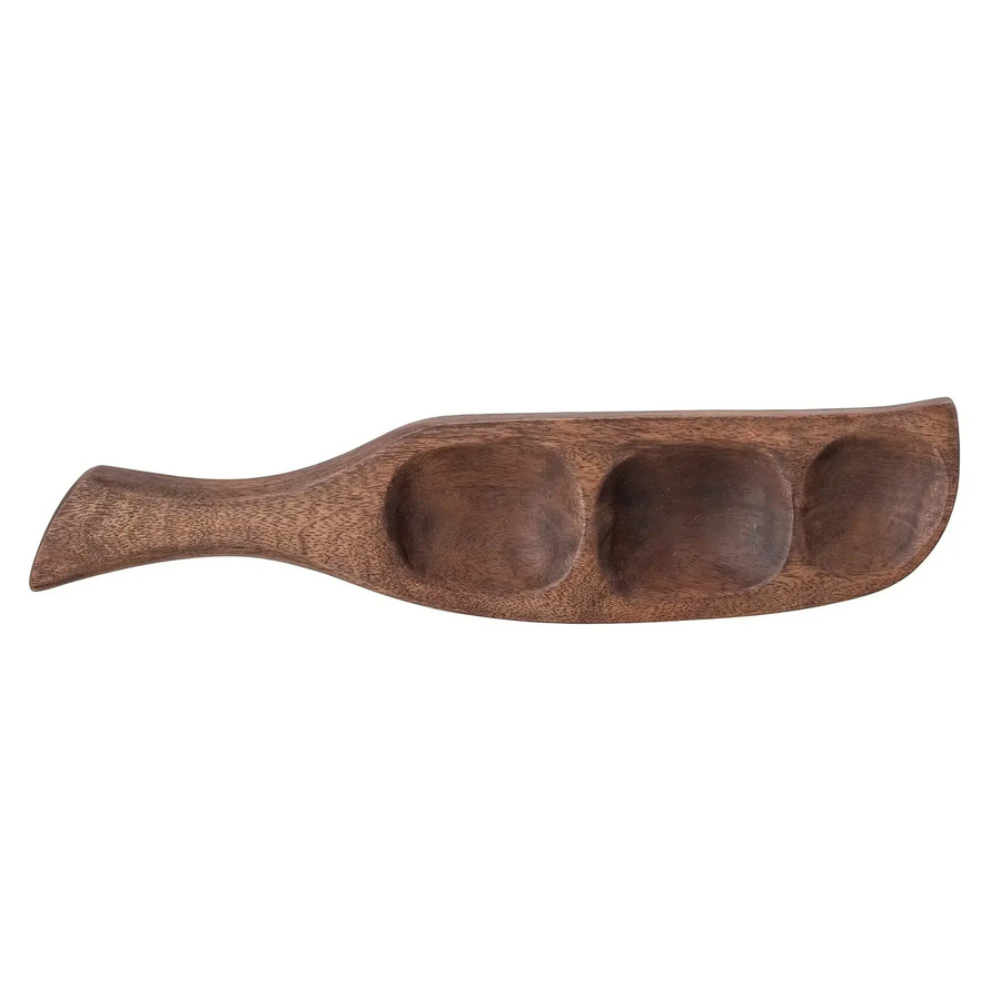 Bloomingville Schale Thorun aus Mangoholz in Braun Durchmesser: 40 cm - Bild 1
