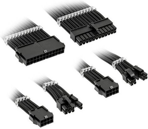 Kolink CORESTANDARD-EK-BLK Strom Anschlusskabel in Schwarz - Bild 1
