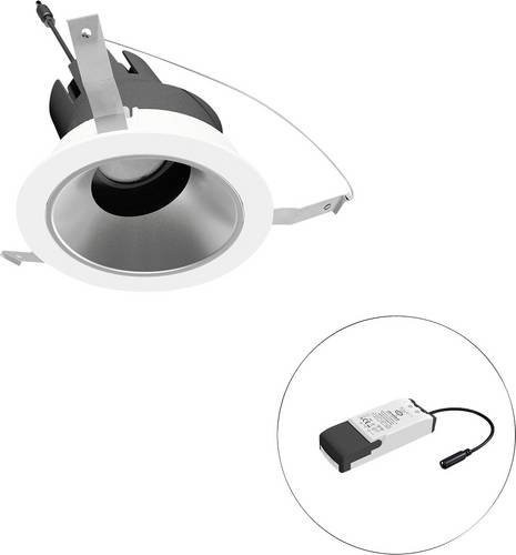 EVN LED-Deckenstrahler F02R14AM0640L38P in Weiß, rund und verstellbar - Bild 1