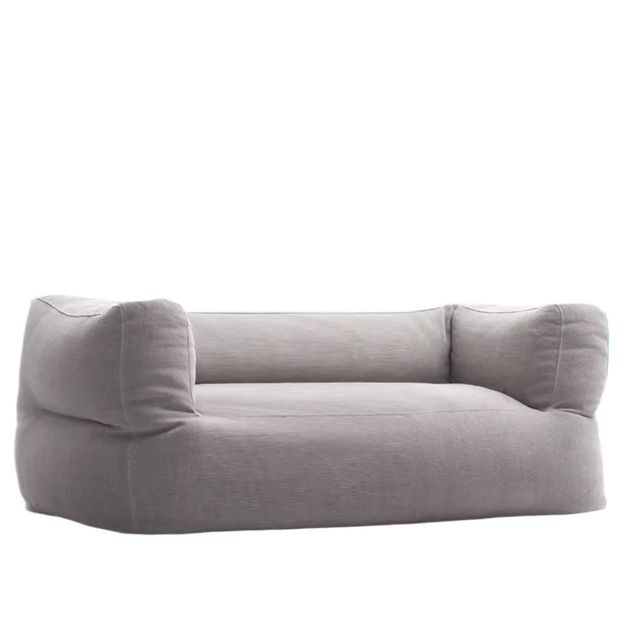 OTAUTAU 2-Sitzer Outdoor Chenille Sitzsackbezug für Sessel und Beach Club Sofa, Grau - Bild 4