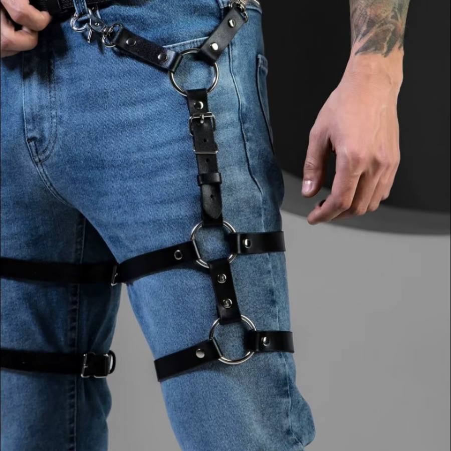 CEA.HARNESS Harness Strumpfgürtel, Kunstleder, Herren - Bild 2