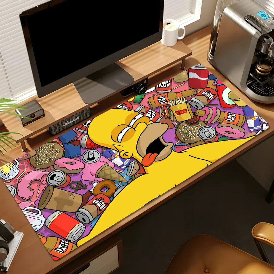Beast Kingdom Mauspad mit Simpsons Cartoon Design in Multicolour für PC und Tastatur - Bild 3