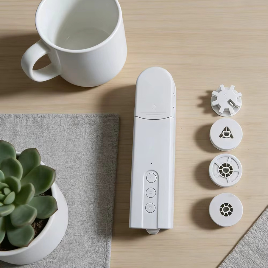 HIMOJO WLAN Smart-Rollo-Motor Zigbee Automatischer elektrischer Rolladenantrieb für Schattensteuerung und Vorhänge in Weiß, App-kompatibel - Bild 2