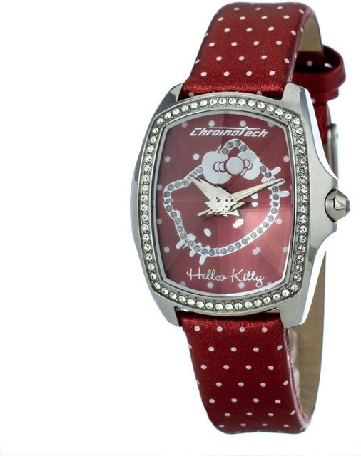 CHRONOTECH Armbanduhr, Quarz, Edelstahl, Grau, Damen - Bild 1