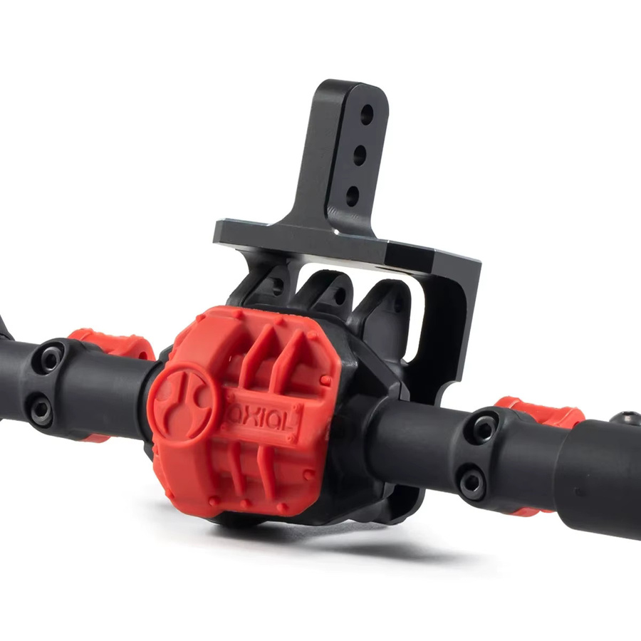 Axial SCX10 II Link Riser für AR44 Achse, 1/10 RC Crawler, Metall, Schwarz - Bild 2