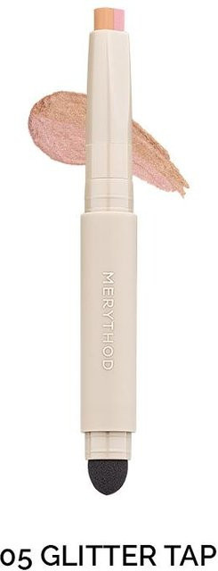 MERYTHOD Lidschattenstift Glitter Tap white, 0,9 g, schimmernd - Bild 1
