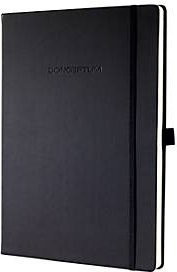 Sigel Conceptum Notizbuch DIN A4+, kariert, Schwarz, Hardcover mit 97 Blatt - Bild 3