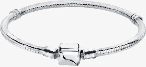 Wucifang Jewelry Armband 925 Sterling Silber, Herz, 19cm, Unisex - Bild 1