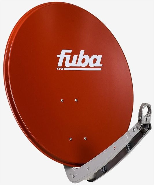 Fuba DAA 650 R Satellitenantenne Satellitenschüssel in Beige und Rot mit 65 cm Durchmesser - Bild 1