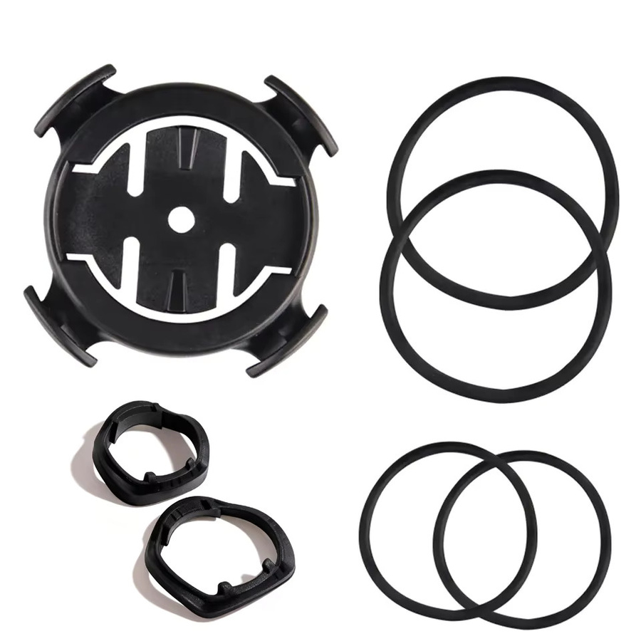 Universal Mountainbike Computer Halterung Ultraleicht Fahrrad Tacho Stand Adapter für Garmin, XOSS und iGPSPORT in Schwarz - Bild 6