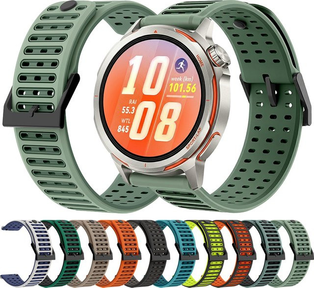 Huawei Uhrenarmband Silikon, 22 mm - Bild 1