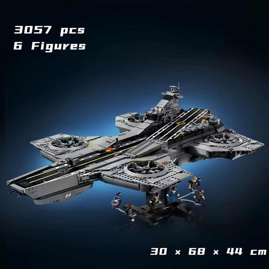 Hot Toys Fliegender Flugzeugträger Modell Spielzeug, 3.057 Teile - Bild 4