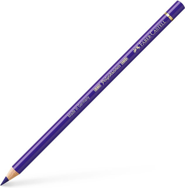 Faber Castell Polychromos Profi-Farbstift in Violett mit hoher Pigmentierung - Bild 1