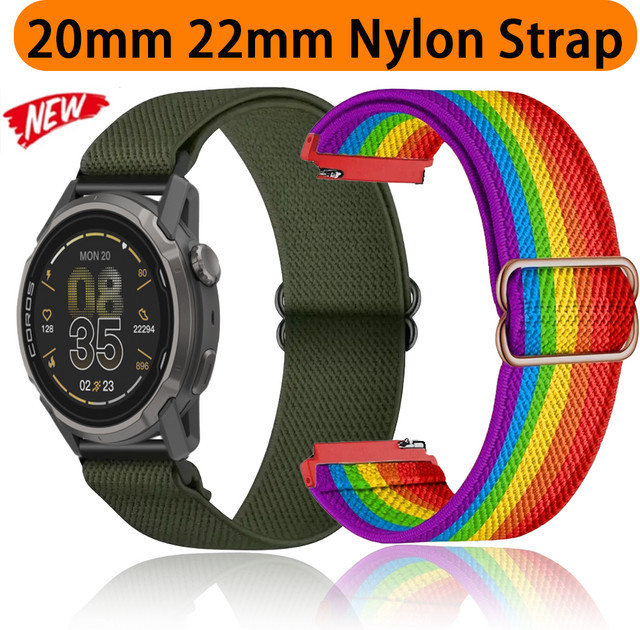 COROS Uhrenarmband Nylon, Bunt, Unisex - Bild 1