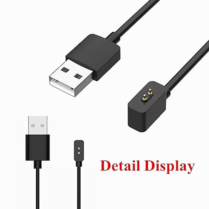 Magnetisches Ladegerät für Xiaomi Mi Band 8 und Mi Band 8 Pro USB-Ladekabel in Schwarz - Bild 2
