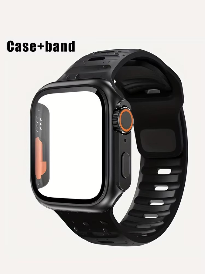 NEY Silikonarmband mit Hülle, Schwarz, Unisex - Bild 4