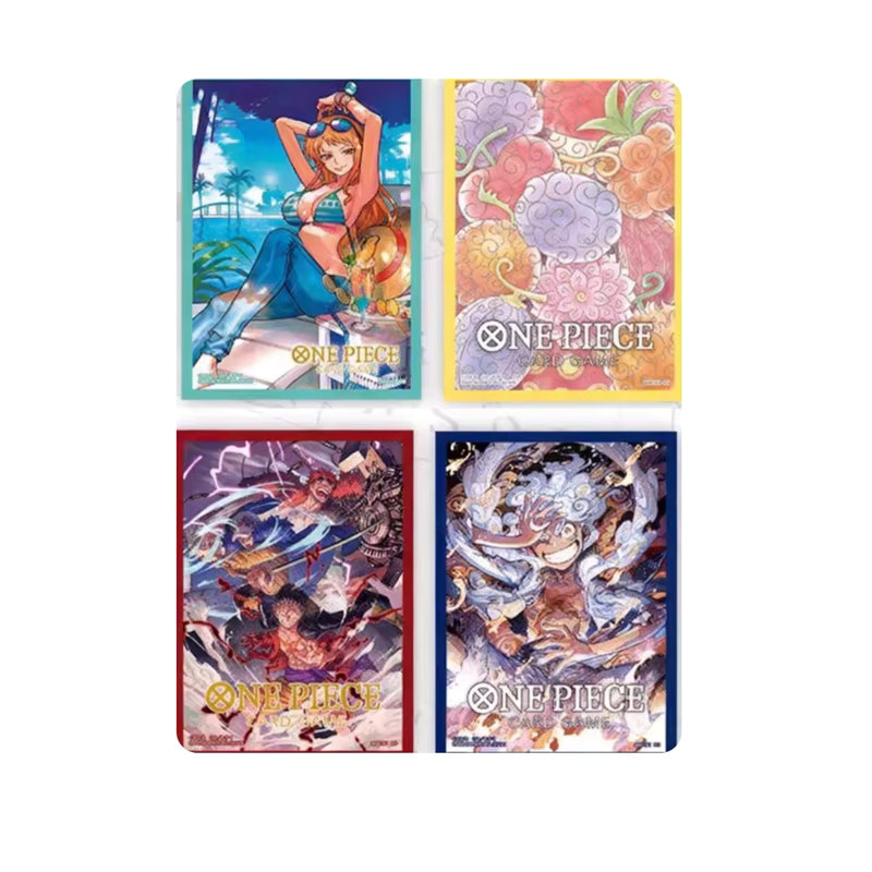 Bandai One Piece Luffy Nika Three Captains Kartenhüllen, 70 Stück - Bild 2