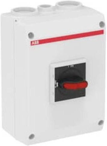 ABB Lasttrennschalter Schwarz 3polig aus Kunststoff 1SCA022613R2270 - Bild 1