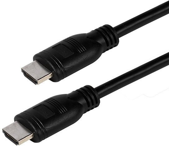 Vivanco High Speed HDMI Kabel mit Ethernet in Schwarz, Länge: 1,5 m - Bild 1