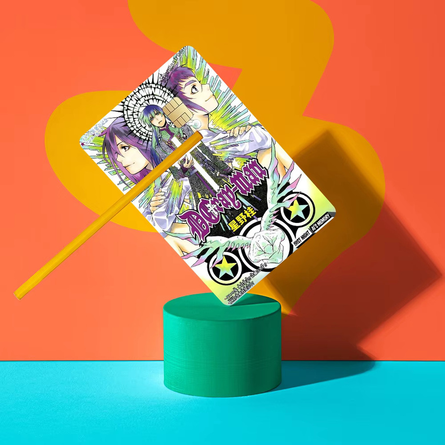 D Grey Man Anime Aufkleber für Kreditkarten und Bankkarten in Multicolour - Bild 2