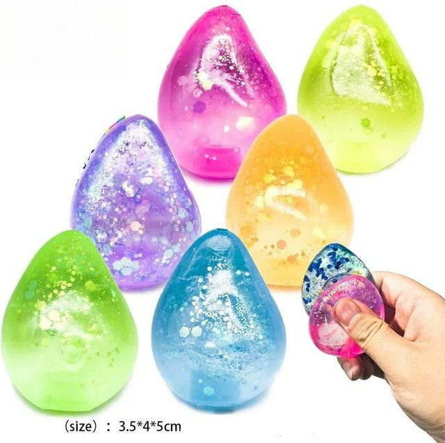 Topmix Wassertropfen Maltose Stressabbau Ball, Knetspielzeug, pink - Bild 1